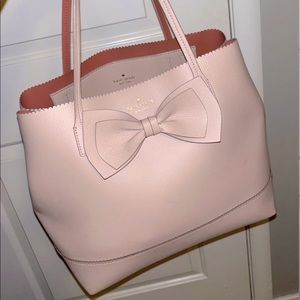 Large Kate Spade Tote Mauve Pink